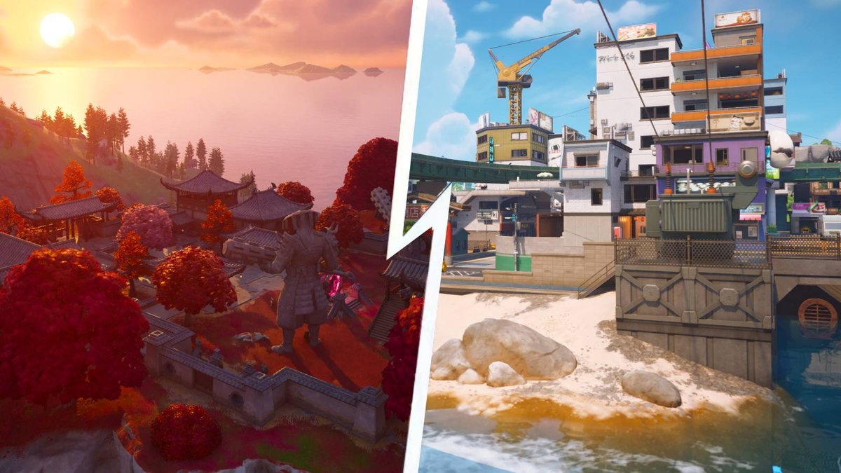 The new Fortnite Chapter 6 map