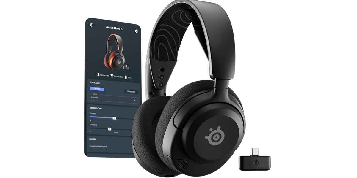 SteelSeries Arctis Nova 5 wireless gaming headset