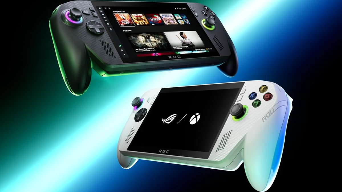 The ROG Xbox Ally and Ally X handheld consoles